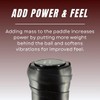 Cap Coins Weighted Paddle Counterbalance – Enhances Hand Speed and