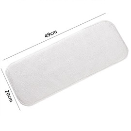 6 Stück Bambus-Mikrofaser-Einlagen für Erwachsene, Stoffwindeln für Inkontinenz-Pflege, 4-lagig, waschbar, wiederverwendbar, saugfähig (6)