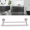 Double Bath Towel Bar Modern Style Stainless Steel Towel Holder