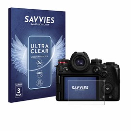 Savvies Screen Protectors for Panasonic Lumix DC-S1II Ultra Transparent Pack of 6