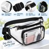 Transparent Waist Bag Clear Sling Belt Bag – PVC Crossbody