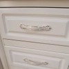 Aigeou 6 Pack Ivory White Cabinet Handle Pulls 2-12 (64mm)