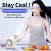 Coolhill USB Desk Fan for Bedroom: 100 Speeds Digital Display