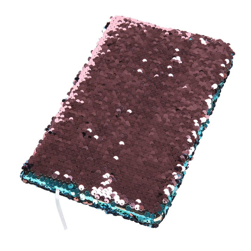 EXERZ Reversible Sequin Notebook A5 Size/Journal, Mermaid Diary/Magic Notepad, for