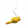 Little Yellow Duck Incense Burner Holder - Creative Ceramic Duckling