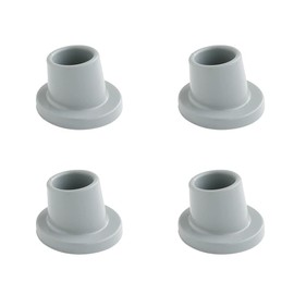 ZYAMY 4PCS Shower Chair Bath Seat Replacement Feet 1-1/8 Inch Slope Rubber Head Non-Slip Bathtub Transfer Bench Suction Cup Feet Shower Chair Stool Toilet Chair Slope Flange Foot Pad Replacement