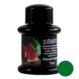 Watermelon Scent/Turquoise Green Handmade Premium Fountain Pen Bottled Ink