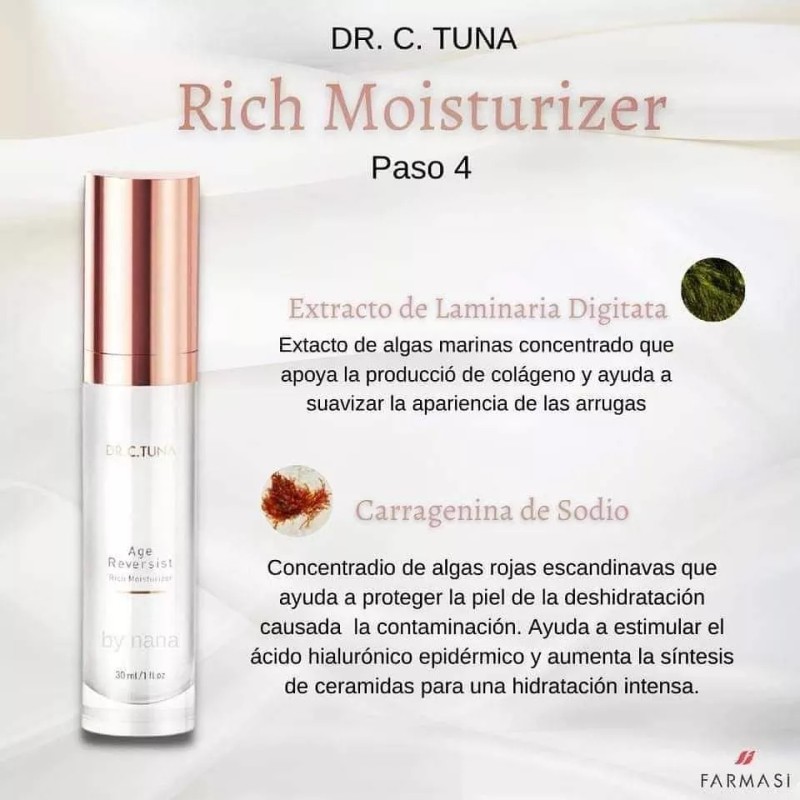 Dr. C. Tuna Hidratante Rico Age Reversist Dr C Tuna