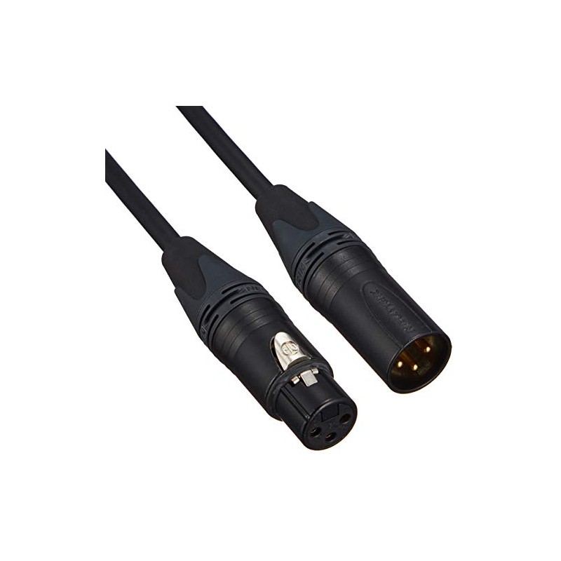 CANARE XLRケーブル マイクケーブル ノイトリックコネクター 黒色 3ｍ EC03-B/黒