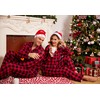 Ekouaer Christmas Family Matching Pajamas Long Sleeve Button Down Pj