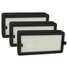 vhbw 3 x HEPA Filter HEPA 13 Compatible with Baren