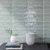 KE-JAS KEZMA - Green Handmade Ceramic Wall Tile 3 in.