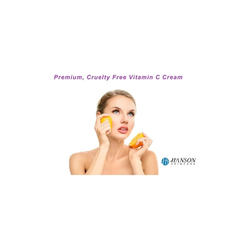 Crema Facial Antienvejecimiento Con Vitamina C, Libre De Cru
