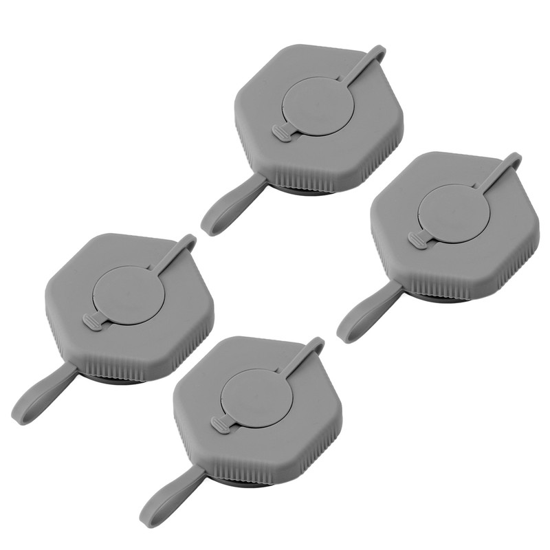 4pcs Leakage Proof Gallon Water Jug Lid Cover Replacement Reusable