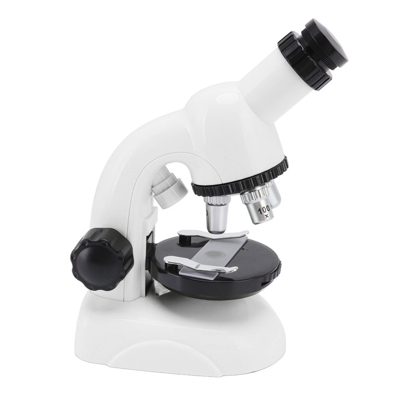 Kids Microscope Science Kit HD Magnifying Glass Student Biological Microscope