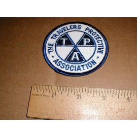 The Travelers Protective Association TPA jacket hat patch new protect children