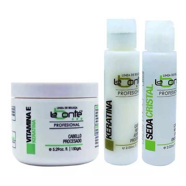 Labonté Vitamina E 150gr + Keratina 120ml + Seda 120ml