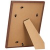 Nakabayashi F-TMS-411-DBR Two-Tone Photo Frame, A4/B5 Dark Brown