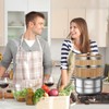 AutJrny 11.8-Inch Vertical Bamboo Steamer Basket, 2-Tier with Stainless Steel