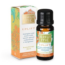 Shui Me Uplift 100% Pure Organic Essential Oil Blend 10ml - Cedarwood & Bergamot