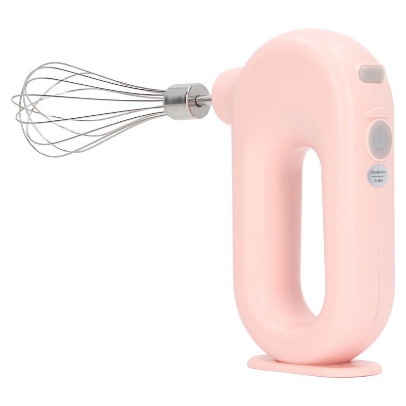 Electric Hand Mixer USB Charging 4 Level Adjustment Electric Eggbeater