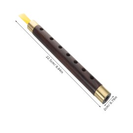 Abaodam Key Flute Handmade Ethnic Wind Instrument for Beginners for Chinese Folk Music Traditional Performances Crafted for Smooth Playing