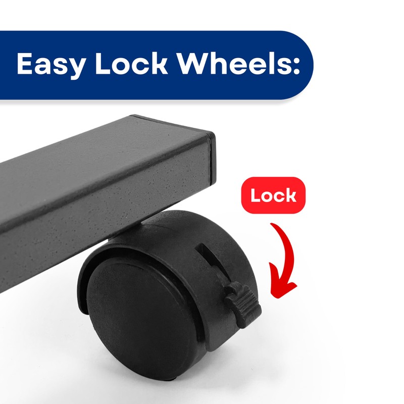 RMS Overbed Table (XL) - Hospital Bed Table for Home