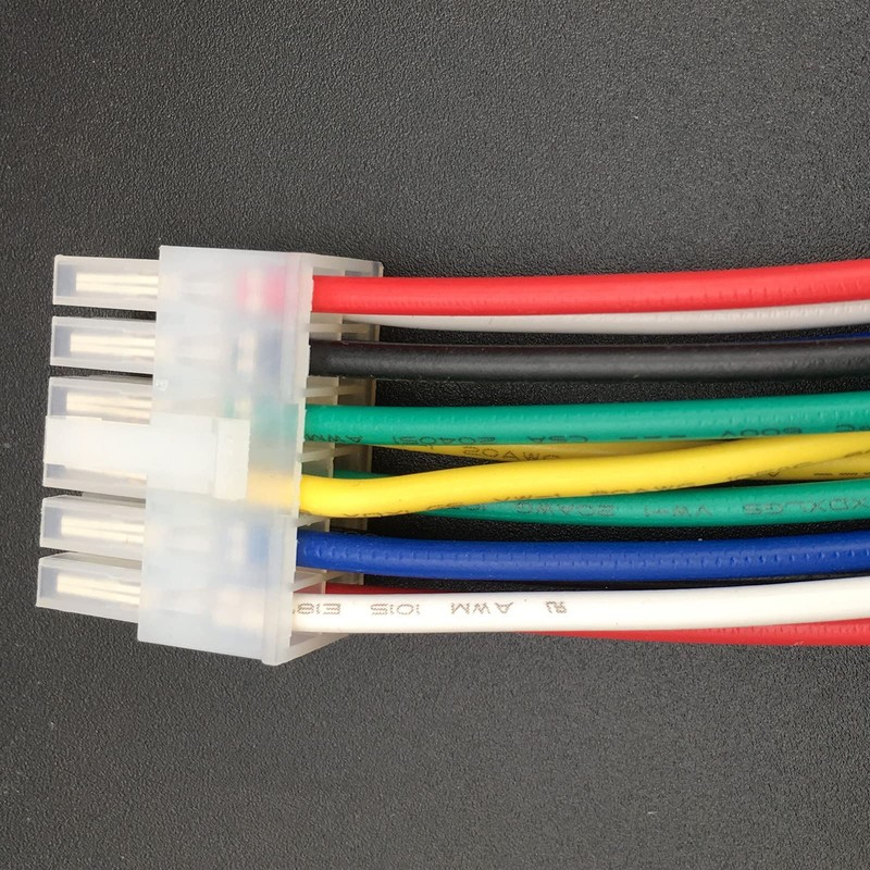 Aokus Dual 12 PIN Power Plug Wire Harness for XDM17BT,