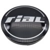 1 x Rial Hub Cap 60 mm Black Gloss (N60)