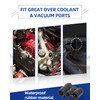 Vacuum Caps Rubber Plug Kit, 165 PCS 14 Size Assorted