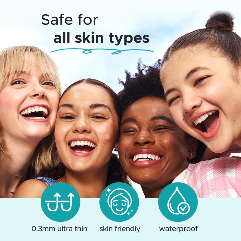 TKTK Pimple Patch Acne Patch, 4 Sizes 280 Patches Acne