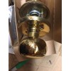 Weiser NEW WEISER LOCK FAIRFAX PASSAGE KNOB POLISHED BRASS, EASY