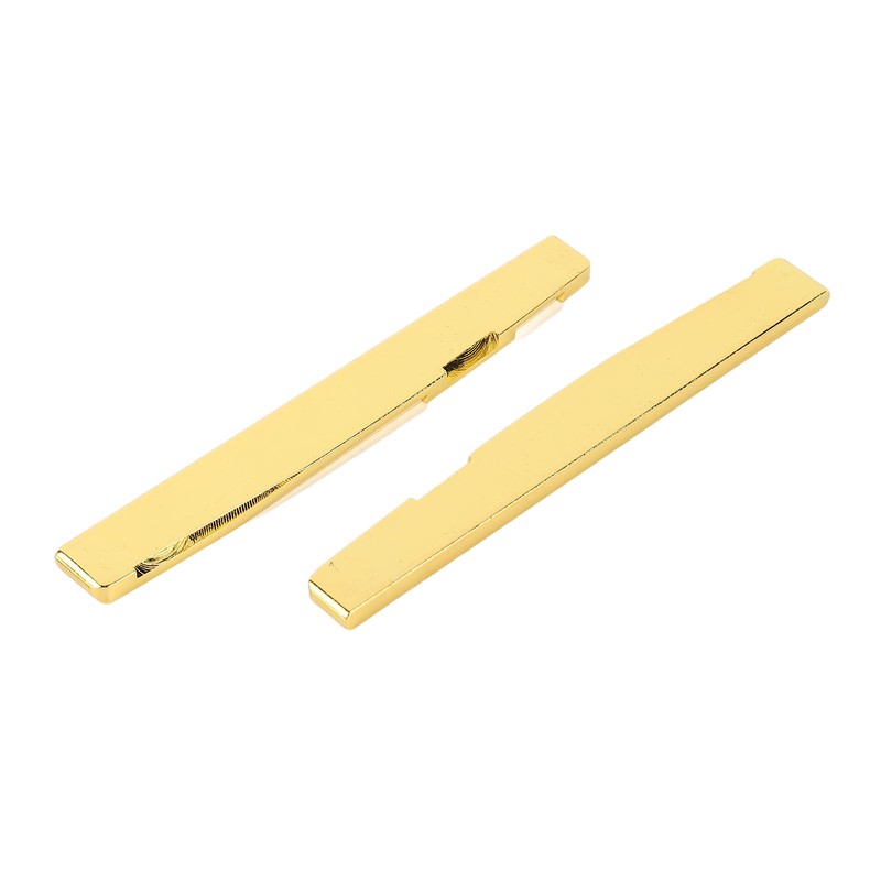 Acoustic Guitar Saddle Bridge Replacement Brass Metal Musical Instrument Accessories