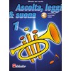 Ascolta, leggi & suona 1 tromba trumpet book + audio