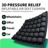 Quintin Travel Cushion,3D Air Cell Inflatable Air Seat Cushion with