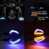 evomosa Universal 10mm Motorcycle 12 LED Turn Signal Lights Blinker