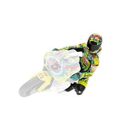 Minichamps Valentino Rossi 312990076 Figurine Riding 250 CCM GP Mugello, Scale: 1:12