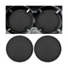 Adunsiaoto Pack of 2 PVC Material Car Coasters, Non-Slip Car