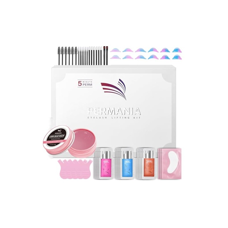 PERMANIA Lash Lift Kit, Fast Eyelash Perming Kit, Individual Pack