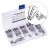 300Pcs Hex Grub Screw Kit Combination Boxed 304 Stainless Steel