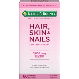 Natures Bounty Hair, Skin and Nails, 60 cpsulas, 5400110016, paquete de de 1, 1, 1 - Producto Original de Alta Calidad, Entrega Rápida y Segura, Garan
