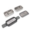 Double Layer Bento Box 316 Stainless Steel Compartment Portable Lunch