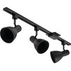 BR30 Step Baffle Track Kit, Black, Master Pack of 2