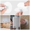 Ptwola 4 Pcs Self Adhesive Cabinet Drawer Pull Knobs No
