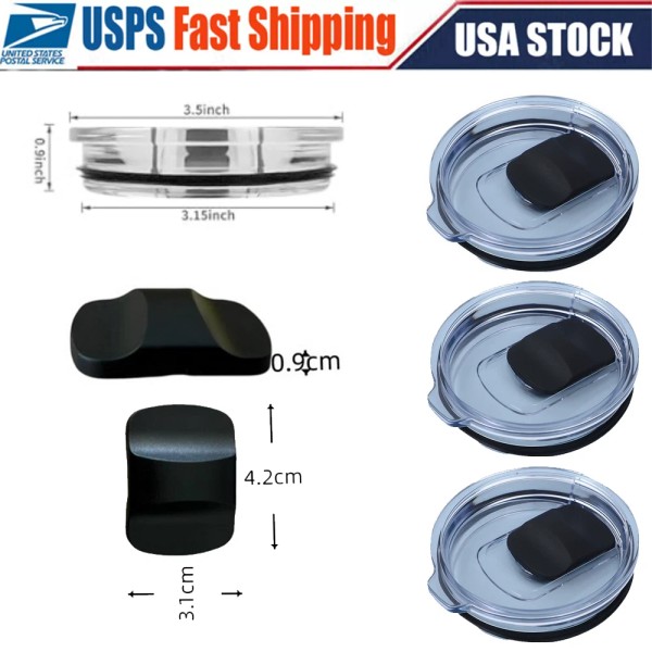 Unbranded 2Pk 20 oz Tumbler Lid Replacement Lid for YETI