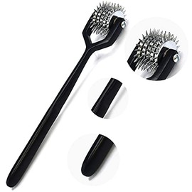 AAProTools Diagnostic NEUROLOGICAL WARTENBERG Sensory Pinwheel PIN Wheel 5 Head All Black Coated