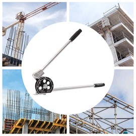 LIAPDG Tube Bender, Portable Pipe Bender Tool Copper Pipe Bender Manual Pipe Tube Bender for Construction Sites, Plumbing Bending Angle 0~180° for Stainless Steel and Iron Pipe ≤ 2mm/0.078in