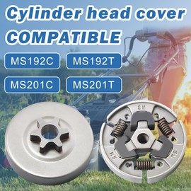 AUMEL 1137 160 2000 Clutch Assembly Kit for Stihl MS192C, MS192T, MS192TC, MS201, MS201C, MS201T and MS201TC Chainsaws