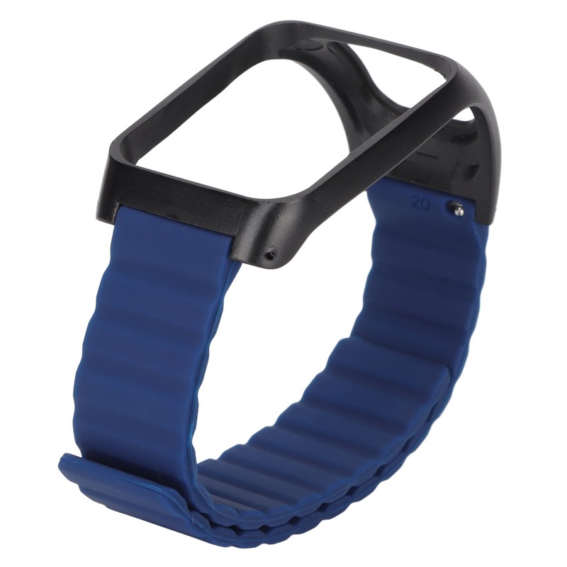 Silicone Magnetic Watch Band Watch Replacement Strap Adjustable Watch Wristband