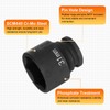 sourcing map 6 Point Impact Socket 31mm Metric Socket 1/2"